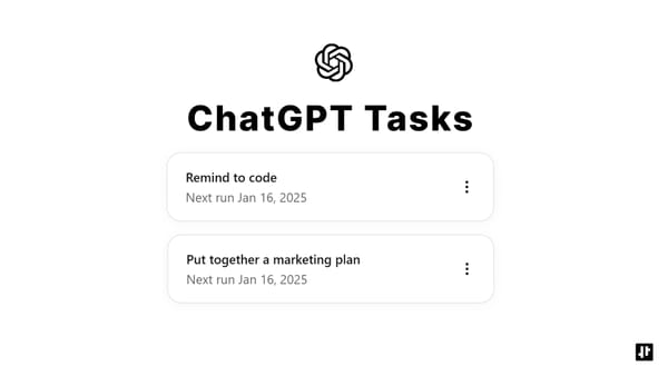 ChatGPT Tasks Are Here To Boost Productivity and Workflows